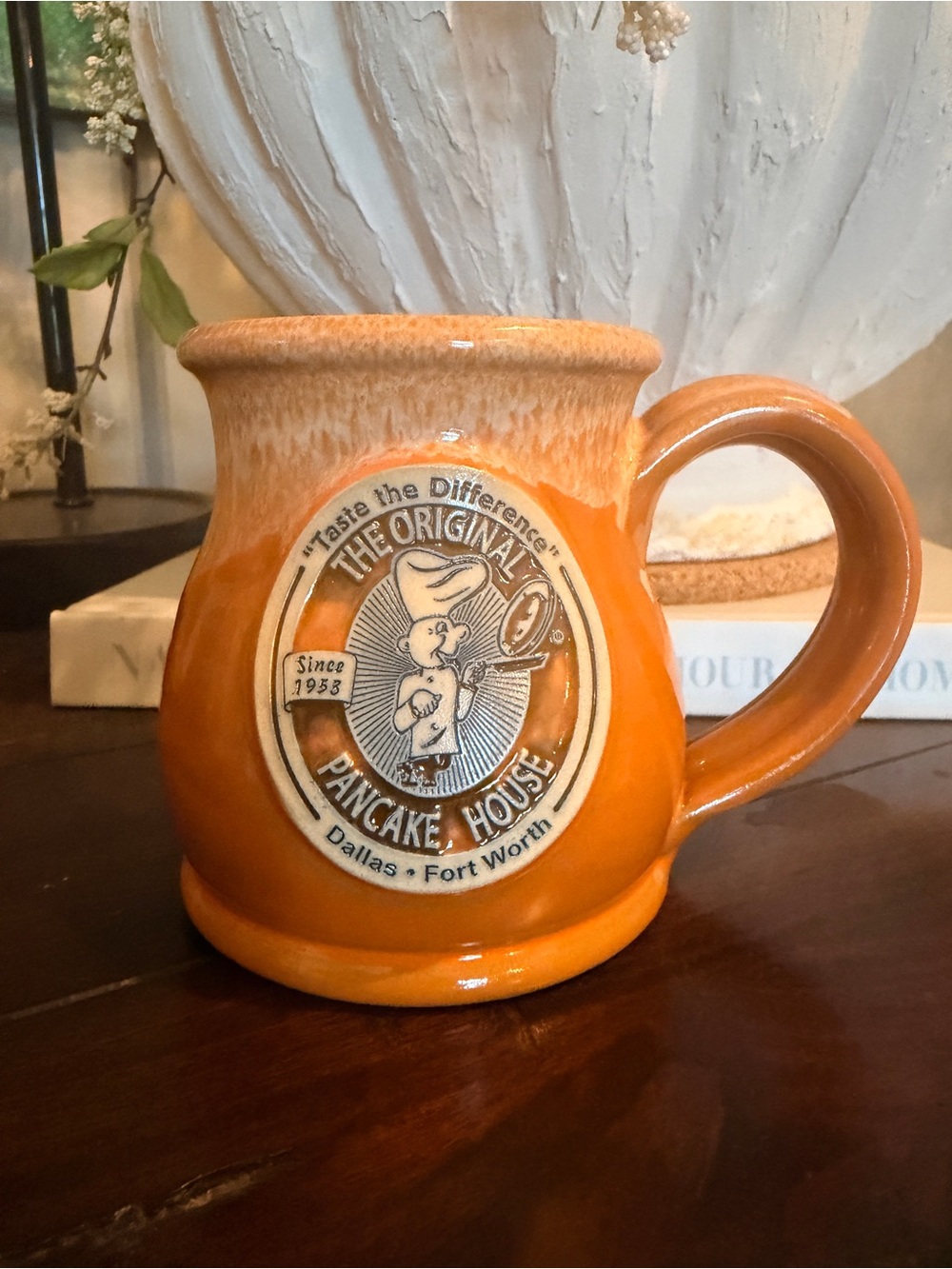 Deneen Pottery Handthrown Coffee Mug - Original Pancake House dallas Texas 2022